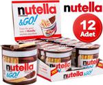 Nutella Go 52 gr 12'li Kakolu Fındık Kreması