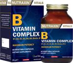 Nutraxin B Vitamin Complex 60 Kapsül