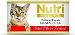 Nutri Feline Tahılsız Sığır Etli ve Zeytinli 85 gr Yetişkin Kedi Konservesi