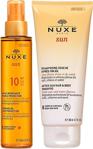 Nuxe Huile Solaire Bronzlaştırıcı Yüz Ve Vücut Yağı Spf10 150 Ml+Nuxe Güneş Sonrası Şampuan 200 Ml