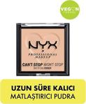 Nyx Can'T Stop Won'T Stop Matlaştırıcı Pudra Light Medium