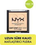 Nyx Can'T Stop Won'T Stop Matlaştırıcı Pudra Light