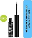 Nyx Epic Wear Metallic Liquid Eyeliner Black Metal