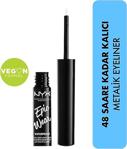 Nyx Epic Wear Metallic Liquid Eyeliner Silver Metal