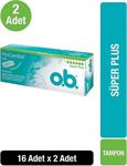 O.B Tampon Super Plus Yeni 16 Li X2