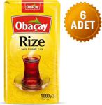 Obaçay Rize Sarı Kuşak 1000 gr 6'lı Paket Dökme Çay