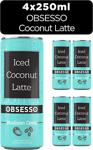 Obsesso Iced Coconut Latte 250Ml X 4 Ad.