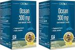 Ocean 500 Mg 60 Kapsül Saf Balık Yağı 2'Li Paket