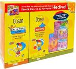 Ocean Ocean Omega 3 Portakallı Balık Yağı Şurubu 150 Ml Kinetik Kum Ve 3D Hayvanlar Hediye