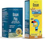 Ocean Ocean Plus 1200 Mg Balık Yağı 50 Kapsül + Ocean Şurup Portakal 150 Ml