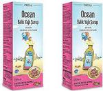 Ocean Omega 3 Karışık Meyve Aromalı 2'li Paket 150 ml Şurup