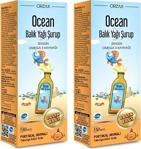 Ocean Omega-3 Portakal Aromalı Balık Yağı 15 Ml 2 Adet