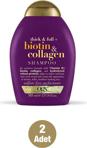 Ogx Biotin & Collagen 385 ml x2 Adet Full Dolgunlaştırıcı Şampuan