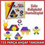 Okçu Ahşap 125 Parça Tangram Puzzle