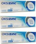 Oksizinc %40 Çinko Oksit Pomat 100 Gr 3 Adet