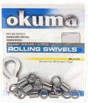 Okuma Rolling Swivels Black Fırdöndü 3/0