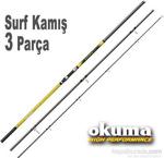 Okuma Salina 3 Parça Surf Kamış 100-200Gr Atar 420 Cm