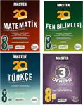 Okyanus 8.Sinif Lgs Master Matemati̇k Fen Türkçe + 3 Deneme Seti̇