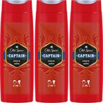 Old Spice Captain Duş Jeli 400 Ml X3