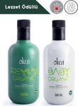 Olizzi Premium Organik + Baby Organik Soğuk Sıkım Natürel Sızma Zeytinyağı Bebekler Için