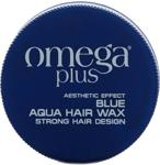 Omega Plus Blue Aqua Hair Wax 1 Strong 150 Ml