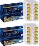 OmePa DK2 Omega 3 Vitamin D ve MK-7 50 Kapsül 2 Kutu