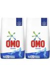 Omo Active 8 kg 53 Yıkama 2'li Paket Beyazlar için Toz Çamaşır Deterjanı