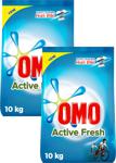 Omo Active Fresh 10 Kg 66 Yıkama 2'Li Paket Beyazlar Için Toz Çamaşır Deterjanı