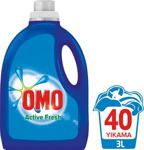 Omo Active Fresh 3 lt 40 Yıkama Beyazlar için Sıvı Deterjan