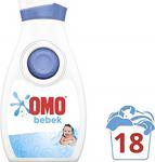 Omo Bebek Hassas Ciltler İçin Sıvı Çamaşır Deterjanı 18 Yıkama 900 ml