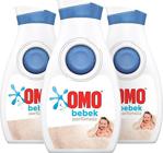 Omo Bebek Parfümsüz Hassas Ciltler İçin 900 Ml 3'Lü Sıvı Çamaşır Deterjanı