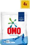 Omo Matik Active Fresh 4 kg Toz Çamaşır Deterjanı 4'lü Set