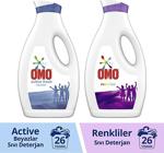 Omo Sıvı Deterjan Active Fresh 1690 Ml + Color 1690 Ml