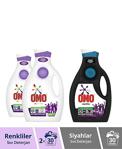 Omo Sıvı Deterjan Color 1950 Ml X 2 / Sıvı Deterjan Black 1950 Ml