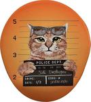 Onartem Sabıkalı Kedi Oval Bilek Destekli Mouse Pad