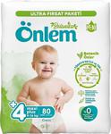 Önlem Bebek Bezi Botanika Ultra Fırsat Pk Beden: 4+ 9 - 16 Kg Maxi Plus 80'Li