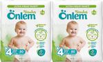 Önlem Botanika Bebek Bezi 4+ Beden 9-16 Kg 2 X 80 Adet