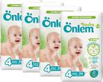 Önlem Botanika Bebek Bezi Jumbo Paket Maxi 4 Beden 56 Lı X 4 Adet