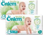 Önlem Botanika Bebek Bezi Maxi 7-14 Kg 4 Beden 2 X 44 Adet