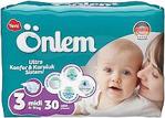 Önlem - İkiz Paket Bebek Bezi 3 Beden Midi 4-9 Kg 30'lu