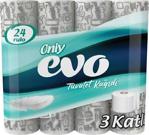 Only Evo 3 Katlı Tuvalet Kağıdı 24 Rulo