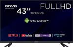 Onvo Ov43F250 Full Hd 43" 109 Ekran Uydu Alıcılı Android Smart Led Tv