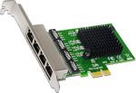 Open Smart 4 Port Gigabit Lan Pci Express Kart