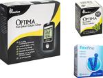 Optima Şeker Ölçüm Cihazı + 50 Strip + 100 Lanset