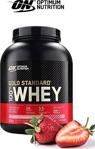 Optimum Nutrition Optimum Çilek Aromalı Gold Standard Whey Protein Tozu 2,273 Gr