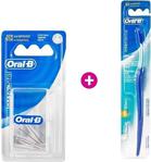 Oral-B Arayüz 228 Mm Diş Fırçası + Arayüz Yedeği Eğri - 6 Adet