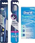 Oral-B Arayüz Diş Fırçası + Ortodontik 35 Soft Super Floss Ipi 50 Adet