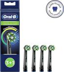 Oral-B Cross Action Black Edition Siyah 4'lü Diş Fırçası Yedek Başlığı