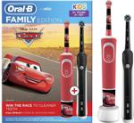 Oral-B D100 Cars Şarj Edilebilir Diş Fırçası Aile Paketi