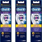 Oral-B Diş Fırçası Yedek Başlığı 3D White 4 Lü X 3 Adet